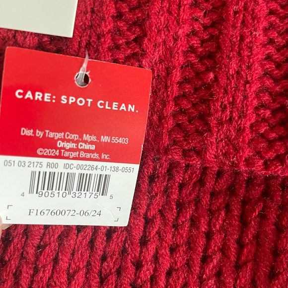 TARGET WONDERSHOP MONOGRAM "H" CHRISTMAS SWEATER STOCKING - Picture 3 of 7